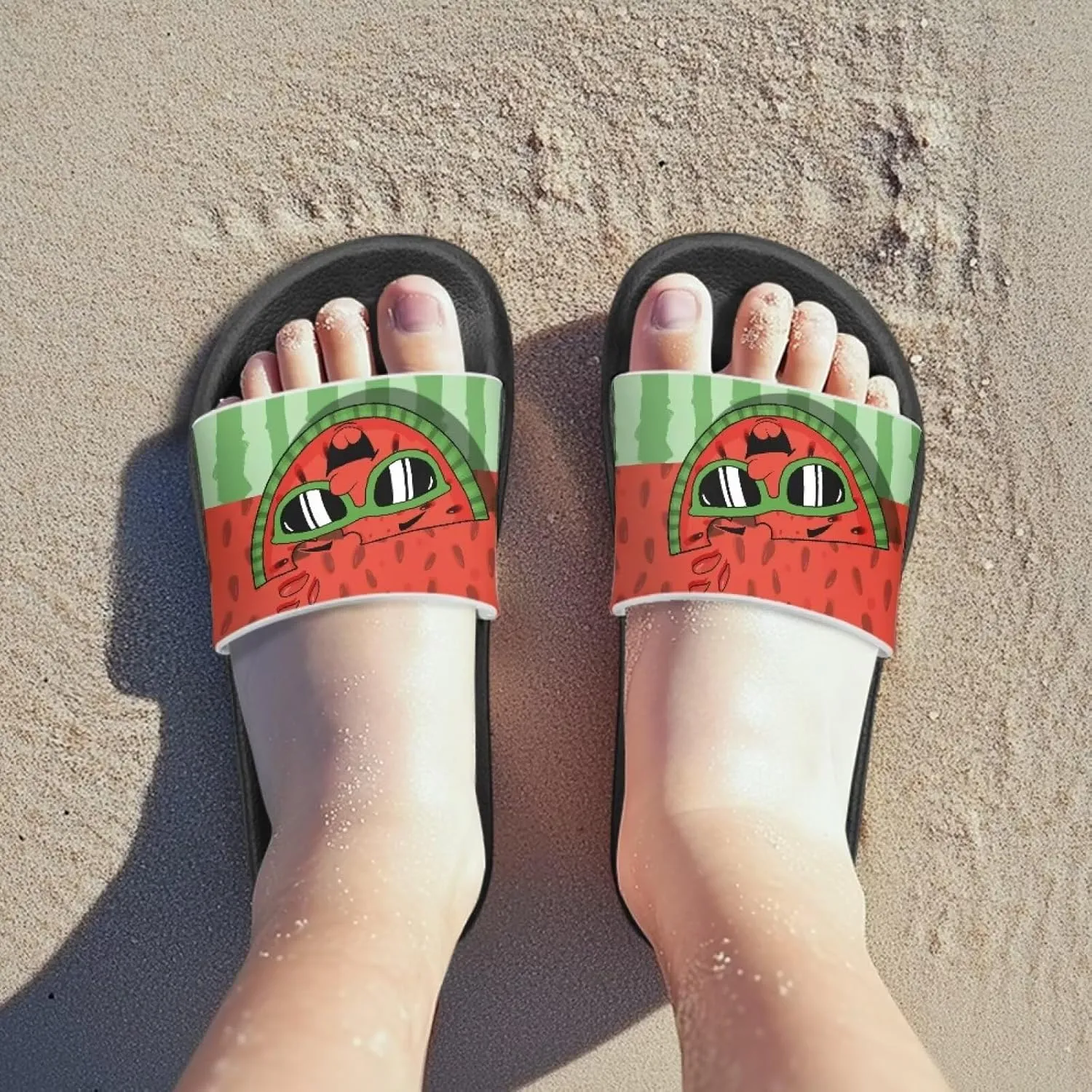 Kids Cloud Slides Girls & Boys Flip Flops Slip On Beach Sandals Youth Pool Shower Shoes EVA Summer Slippers