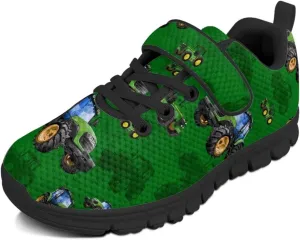 Kids Shoes Boys Girls Mesh Sneakers Fashion Back to School Shoes Anti Skid Lace Up