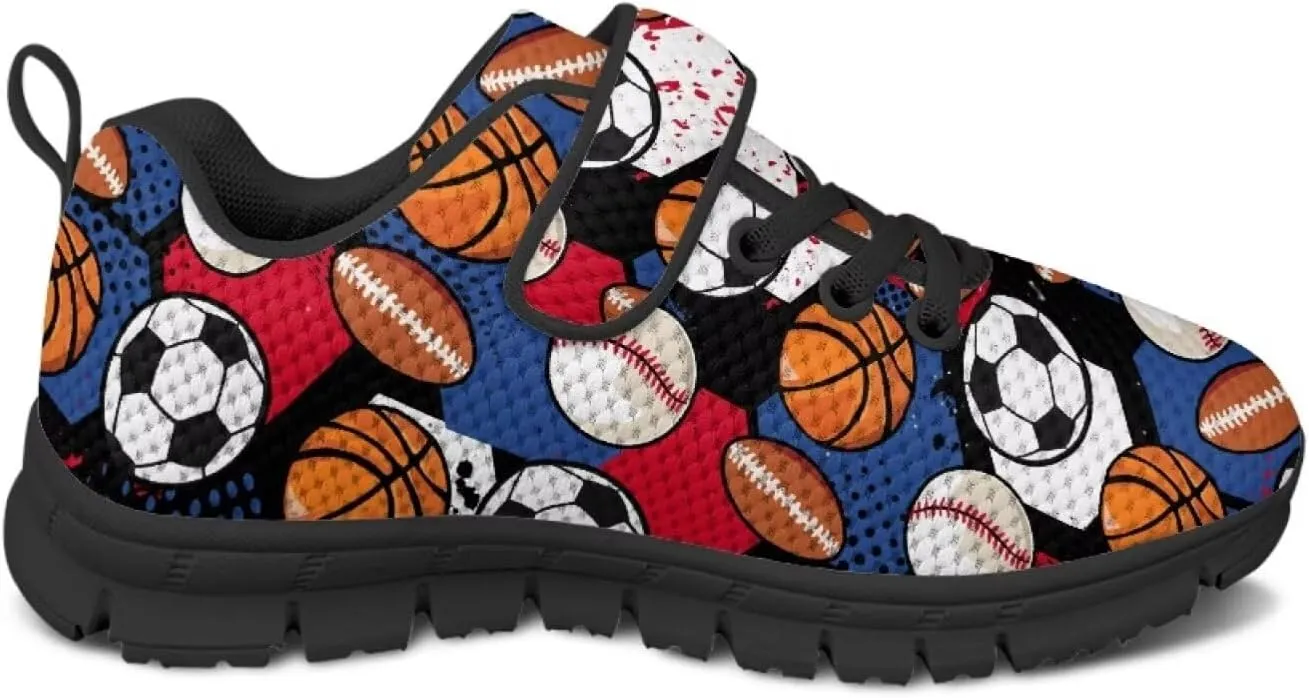 Kids Shoes Boys Girls Mesh Sneakers Fashion Back to School Shoes Anti Skid Lace Up