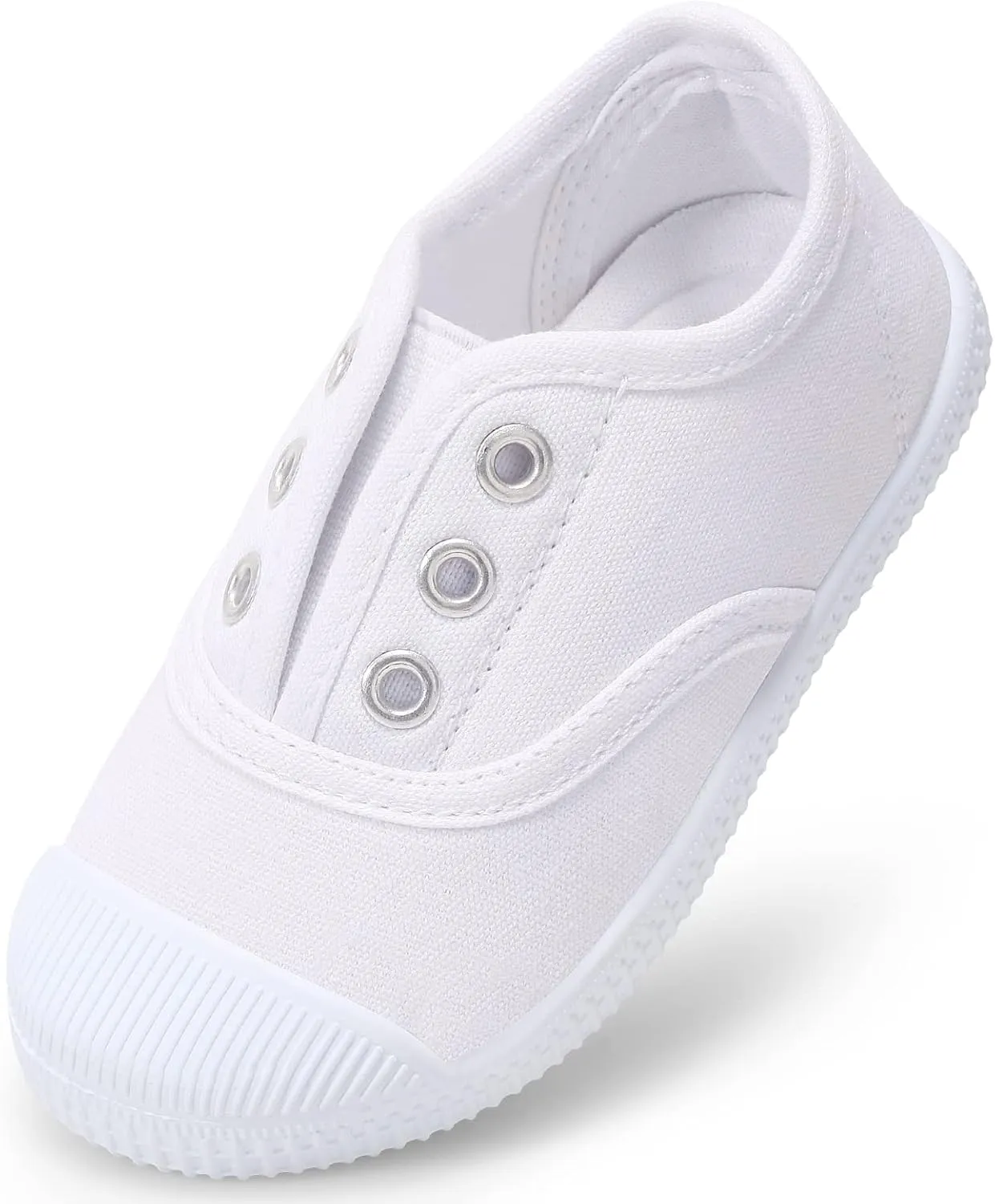 Kids Shoes Toddlers Canvas Sneakers Slip-on Comfortable Light Weight Causal Running Tennis Shoes for Boys Girls(Toddle/Little Kids/Big Kids)