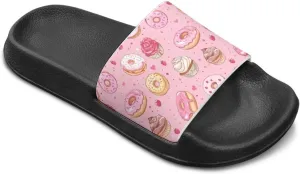 Kids Shower Slides丨Animal Graphic Sandals for Girls丨Quick Drying Bathroom Shower Sandals丨Summer Beach Pool Slippers| Thick Sole Non-Slip