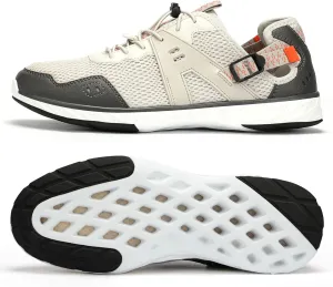 Kricely Water Shoes Men Quick Dry Aqua Shoes Swim Shoes for Men Non-Slip Beach Shoes Outdoor for Surfing