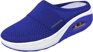 Kubbon Slip On Mules for Womens Light Open Back Shoes Comfort Walking Shoes Breathable Slippers Closed Toe Slides Casual Slippers