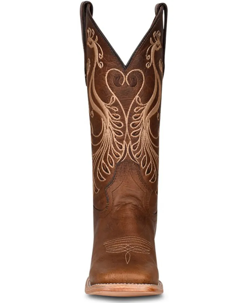 Ladies Circle G by Corral Peacock Embroider Western Boots L5777