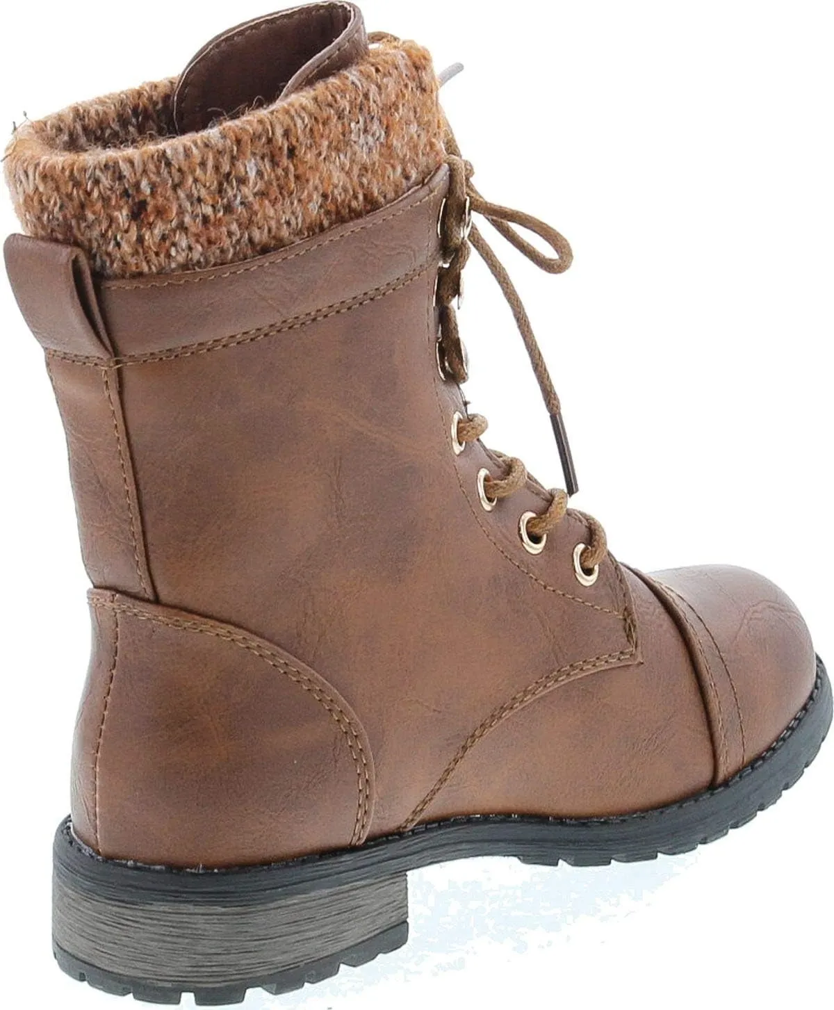 Link Sonny-54K Youth Girl's Fashion Low Heel Zipper Buckle Round Toe Riding Boot