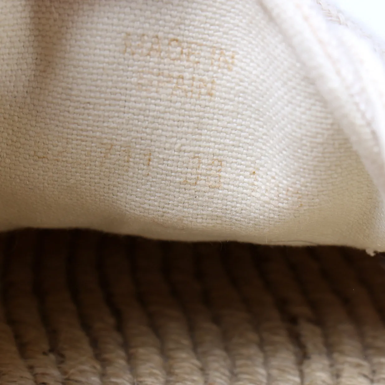 Logo Platform Espadrilles Size 38
