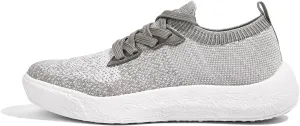 LUCKY STEP Women's Slip on Walking Shoes Casual Mesh-Comfortable Tennis Elastic Sock Breathable Workout Sneakers
