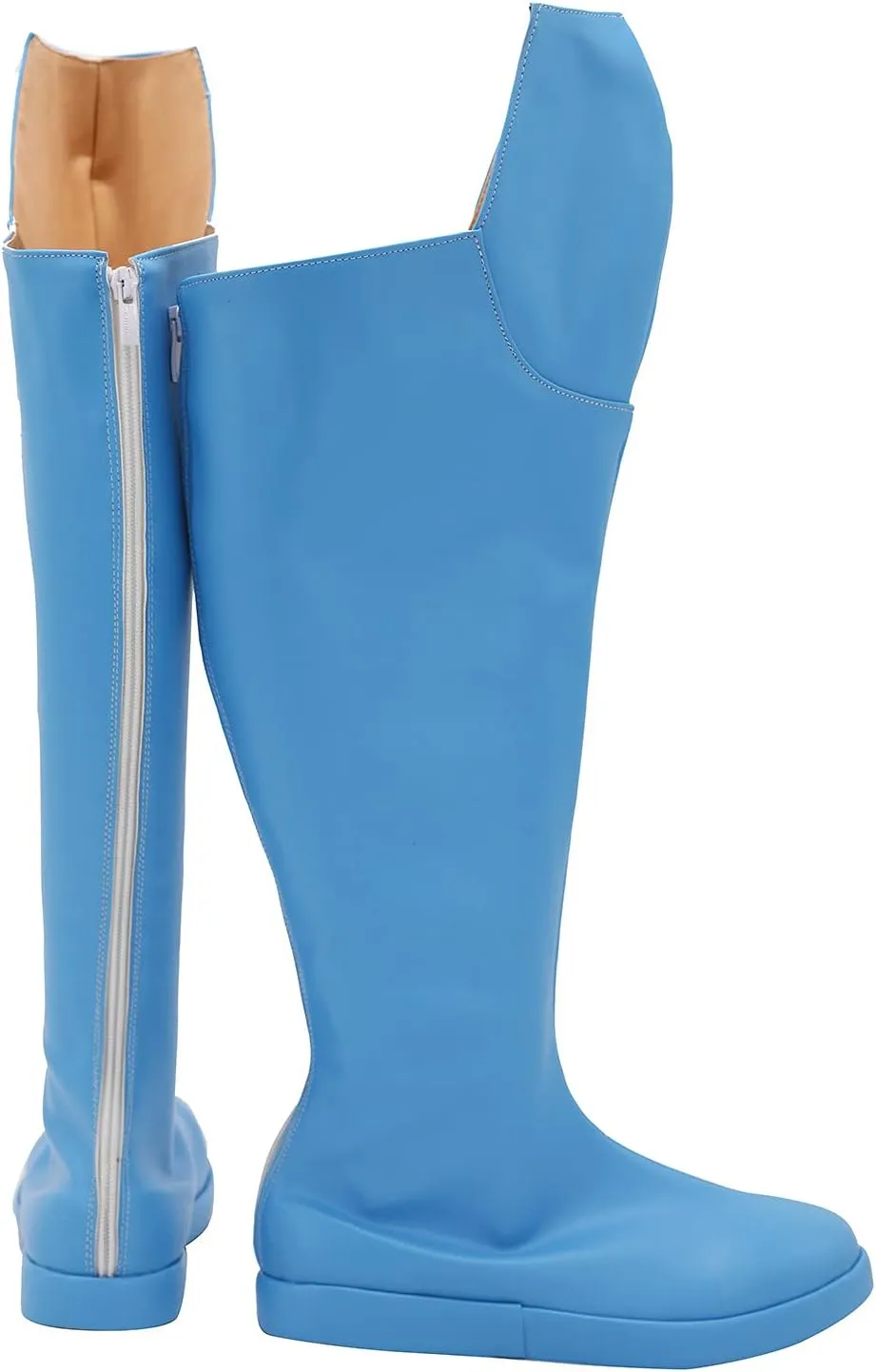 Mark Grayson Costume Boots Adult Men Superhero Cosplay Blue Shoes Accessories