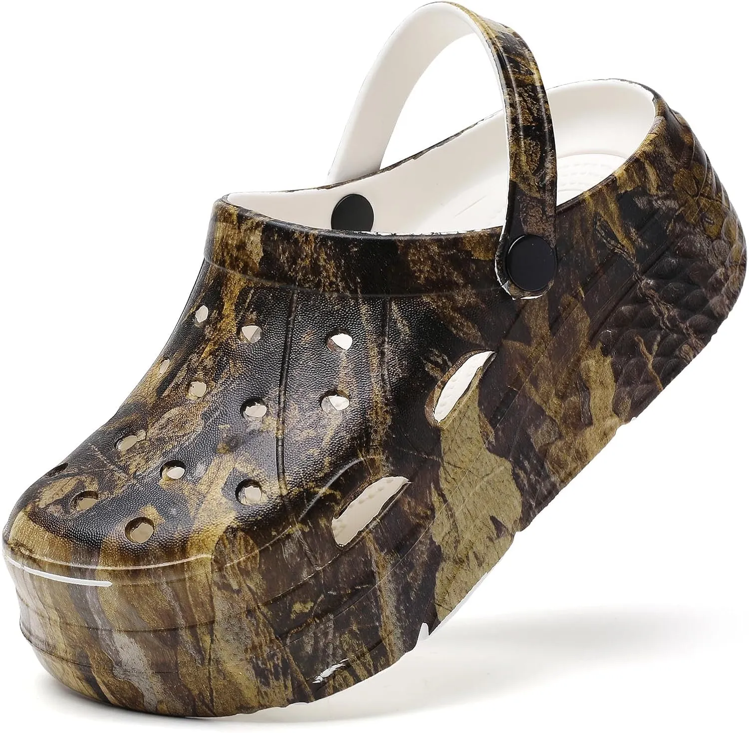Meidiastra Women's Platform Clogs Slippers Slip On Slide Wedge Sandals for Women