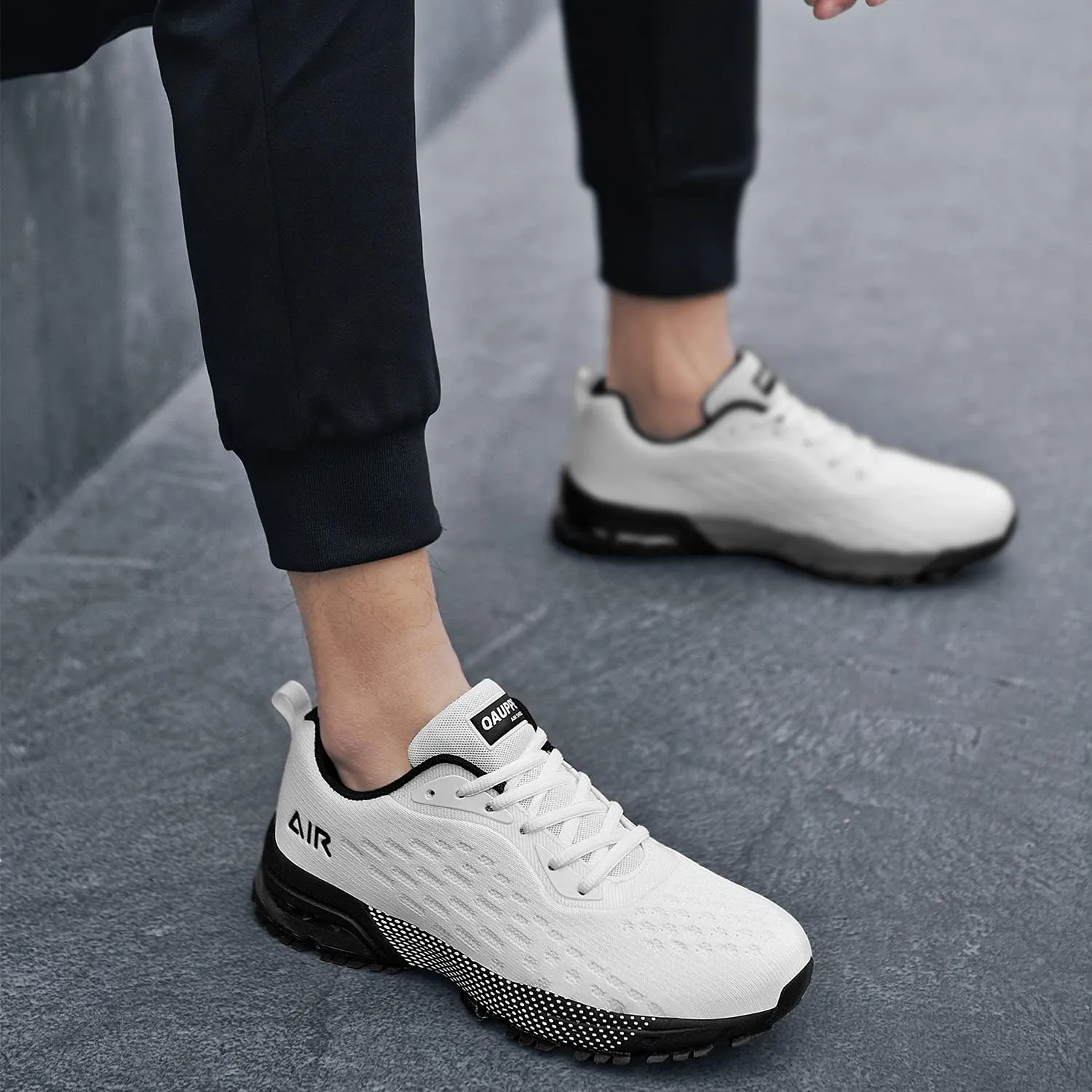 Mens Air Running Shoes Athletic Non Slip Walking Jogging Tennis Sneakers(US 7-12.5 D(M))