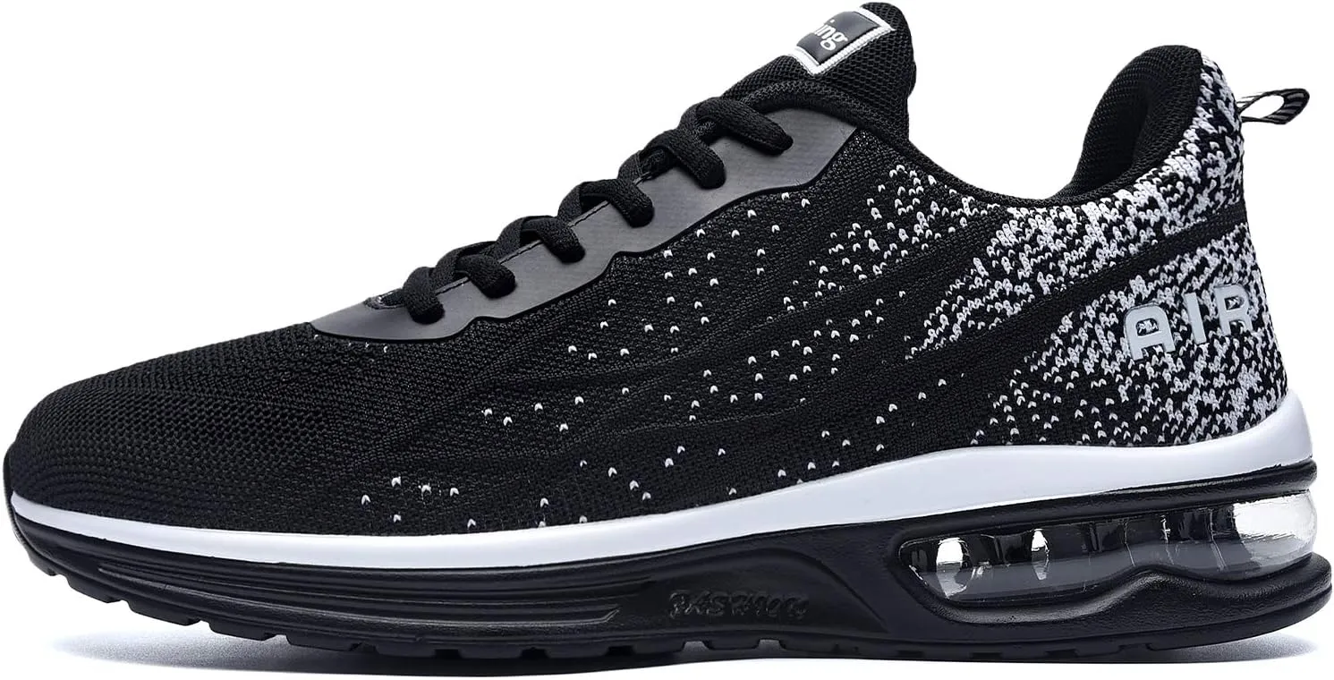 Mens Air Running Shoes Athletic Non Slip Walking Jogging Tennis Sneakers(US 7-12.5 D(M))