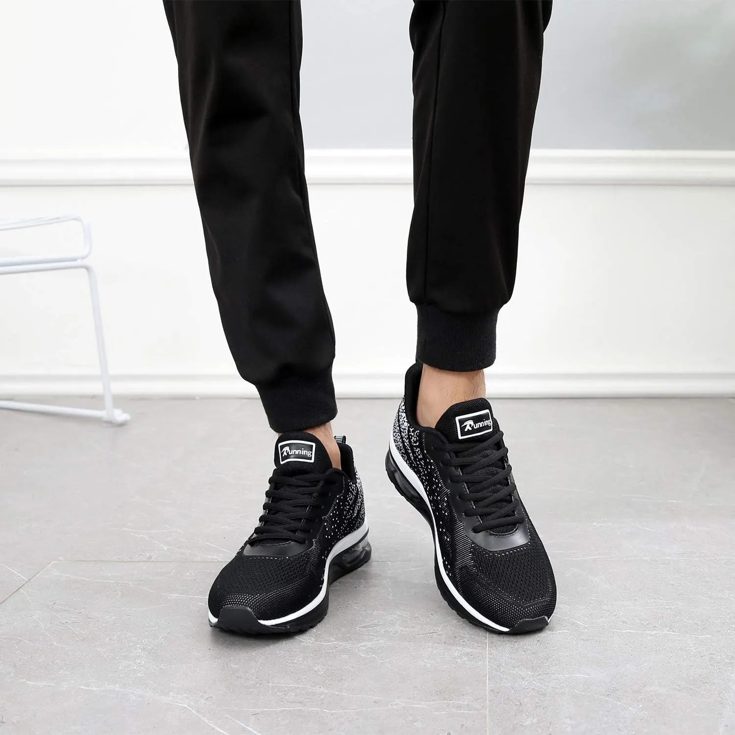 Mens Air Running Shoes Athletic Non Slip Walking Jogging Tennis Sneakers(US 7-12.5 D(M))