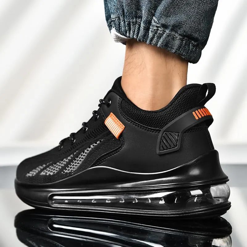 Mens Air Running Shoes Casual Tennis Walking Athletic Gym Fashion Lightweight Slip On Sneakers