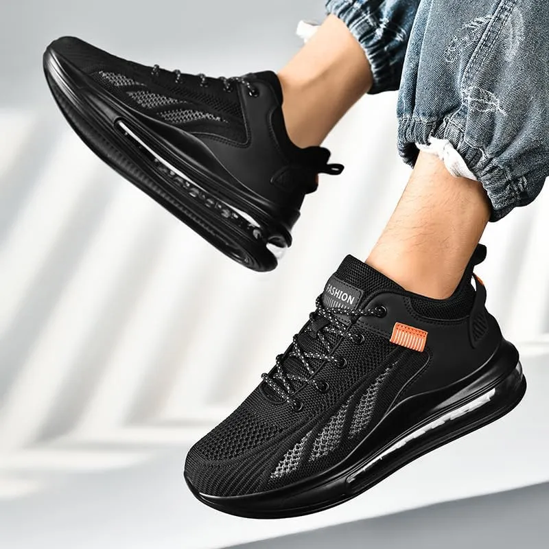 Mens Air Running Shoes Casual Tennis Walking Athletic Gym Fashion Lightweight Slip On Sneakers