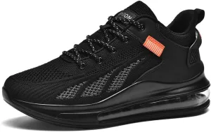 Mens Air Running Shoes Casual Tennis Walking Athletic Gym Fashion Lightweight Slip On Sneakers