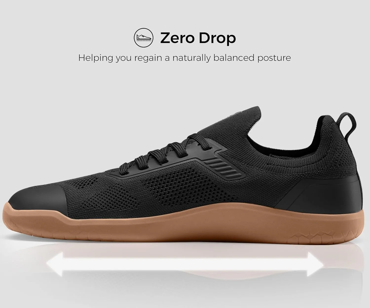 Men's Barefoot Shoes Zero Drop Running Minimalist Gym Shoes for Men Deadlift Cross Training Sneakers