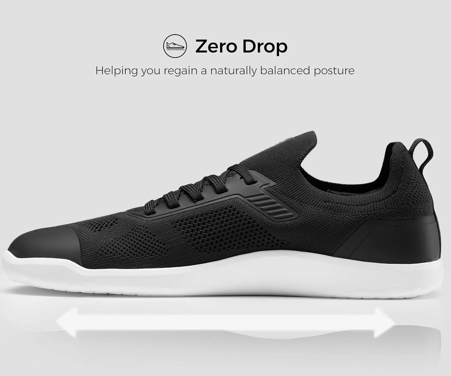 Men's Barefoot Shoes Zero Drop Running Minimalist Gym Shoes for Men Deadlift Cross Training Sneakers