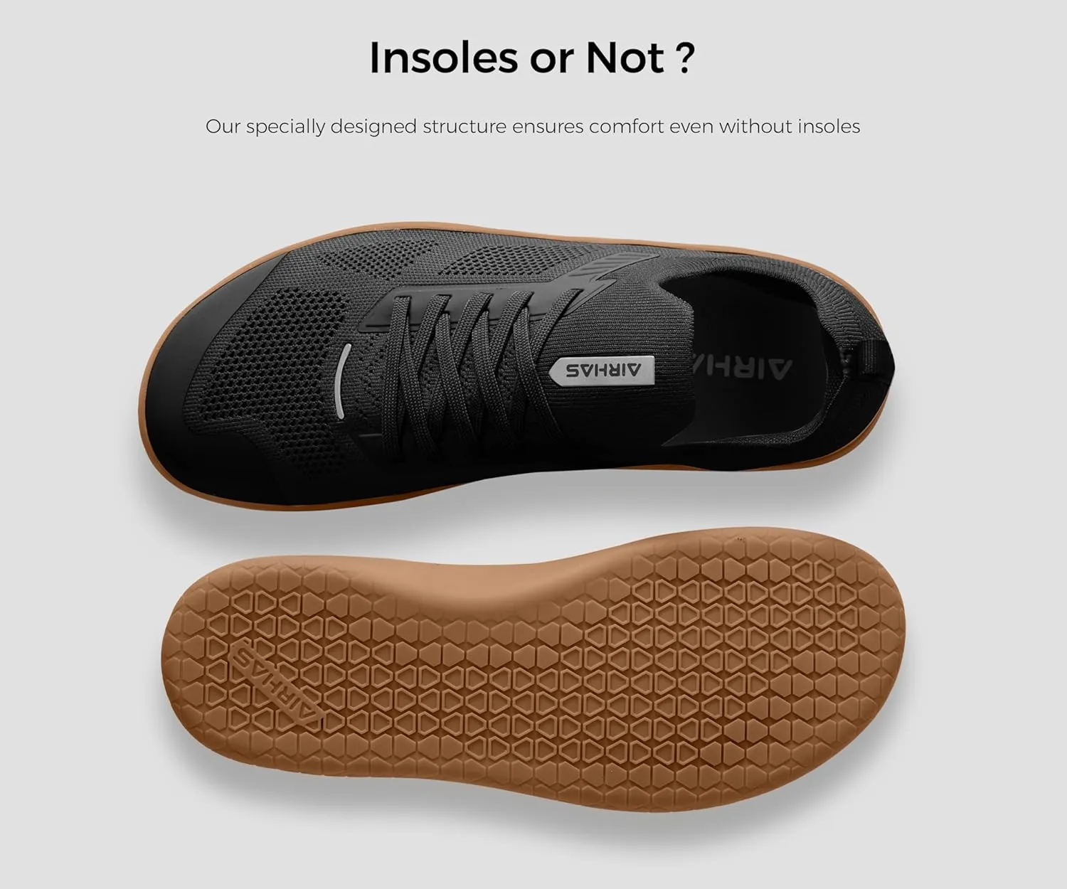 Men's Barefoot Shoes Zero Drop Running Minimalist Gym Shoes for Men Deadlift Cross Training Sneakers