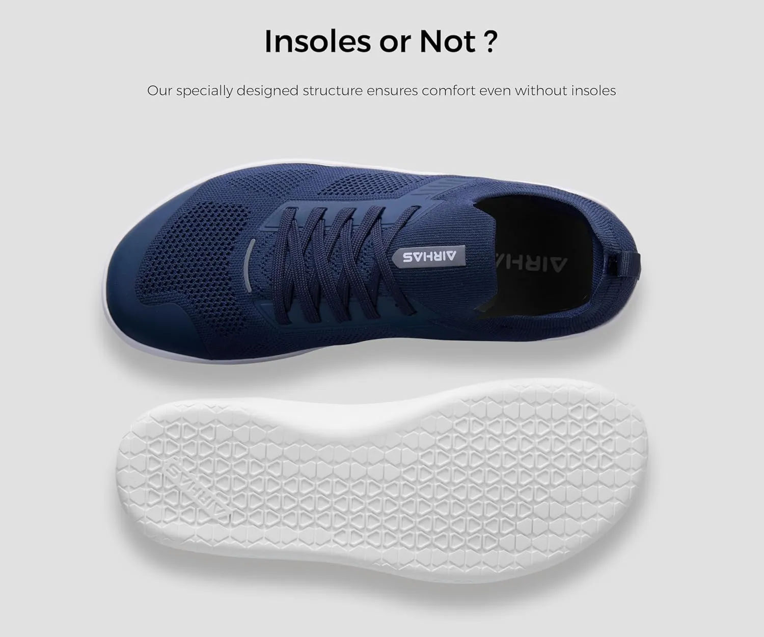 Men's Barefoot Shoes Zero Drop Wide Toe Box Minimalist Gym Shoes for Men Deadlift Cross Training Sneakers