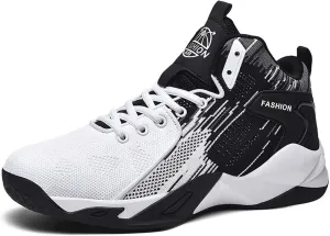 Men's Basketball Shoes Mesh Breathable Sneakers Non-Slip Training Running Tennis Shoes Street Casual Walking Men's Shoes