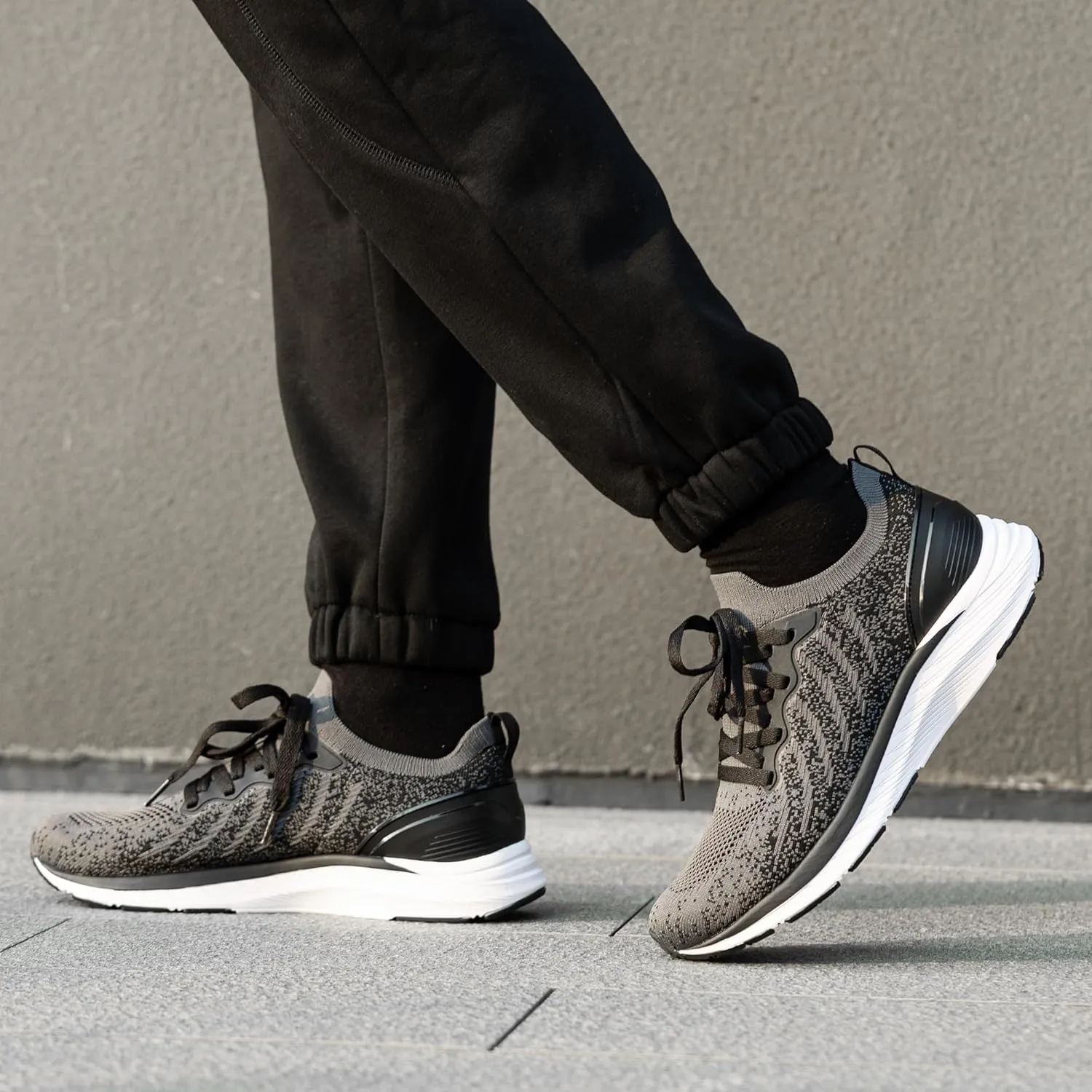 Men's Comfortable Lightweight Walking Shoes Running Tennis Athletic Gym Workout Cross Training Sneakers