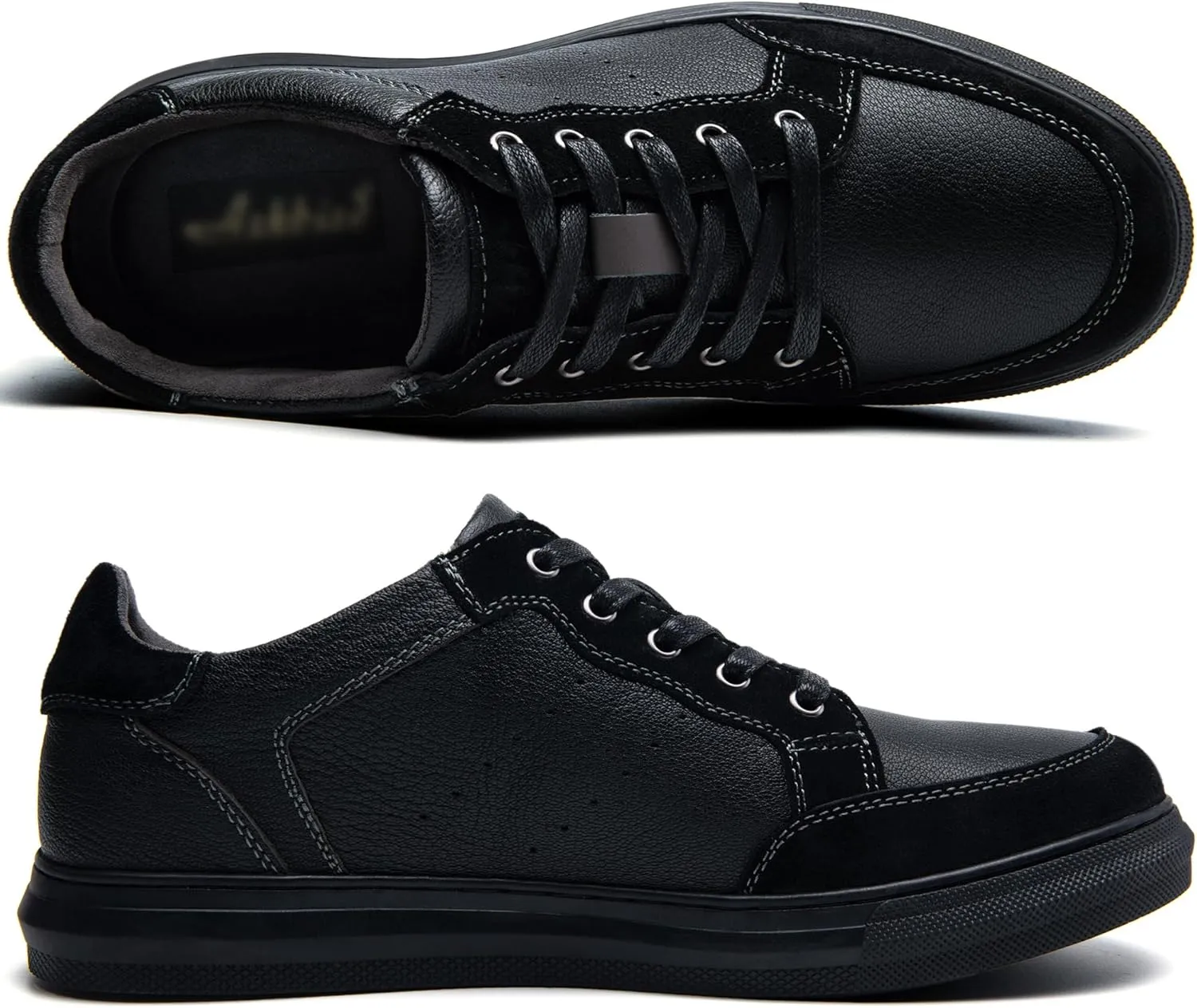 Mens Dress Casual Sneakers Business Casual Shoes Oxford Shoes for Men Mens Brown Dress Shoes Actual Leather Comfortable Mens Casual Oxford Shoe for Bussines Wedding