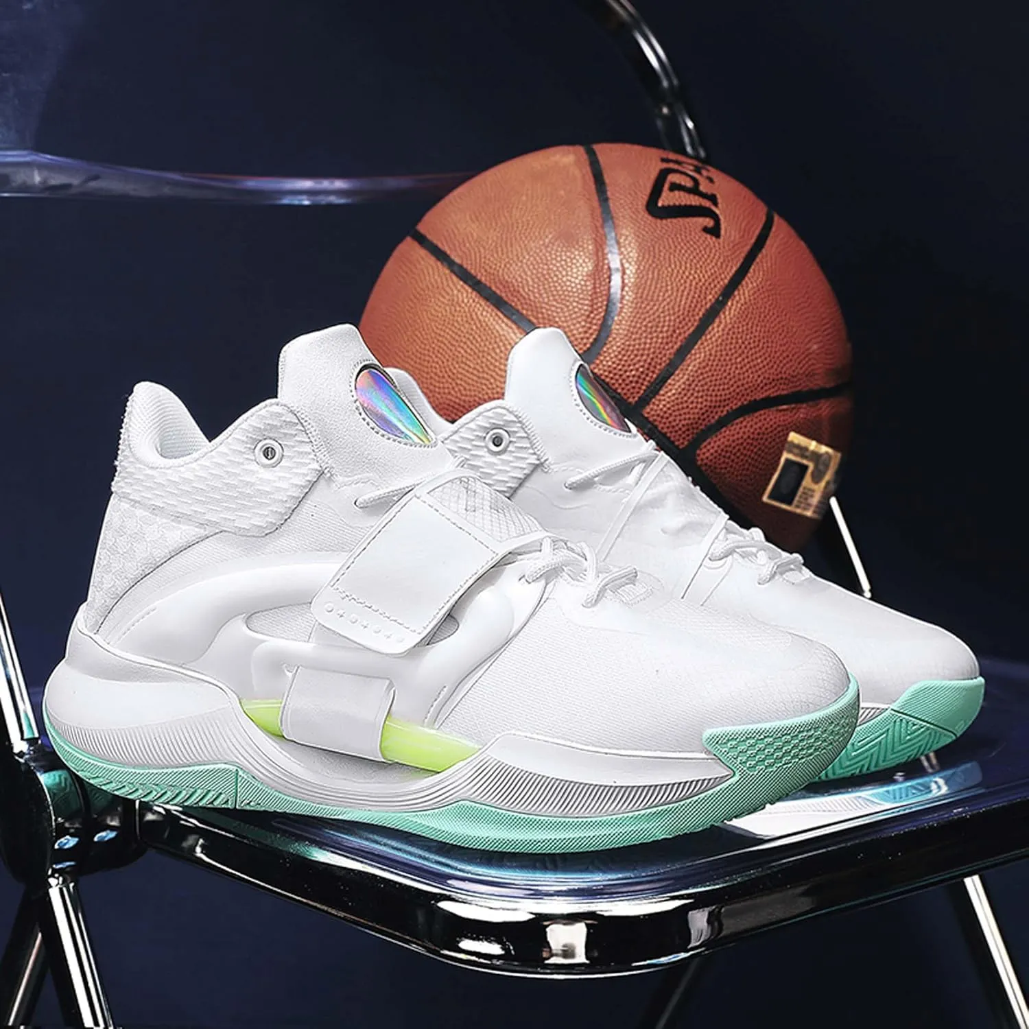 Men's Fashion Basketball Shoes Soft Sole Comfortable Sneakers Teenagers Breathable Anti-Slip Running Trainers Women's Basketball Sneakers Outdoor Casual Walking/Men's/Women's Shoes
