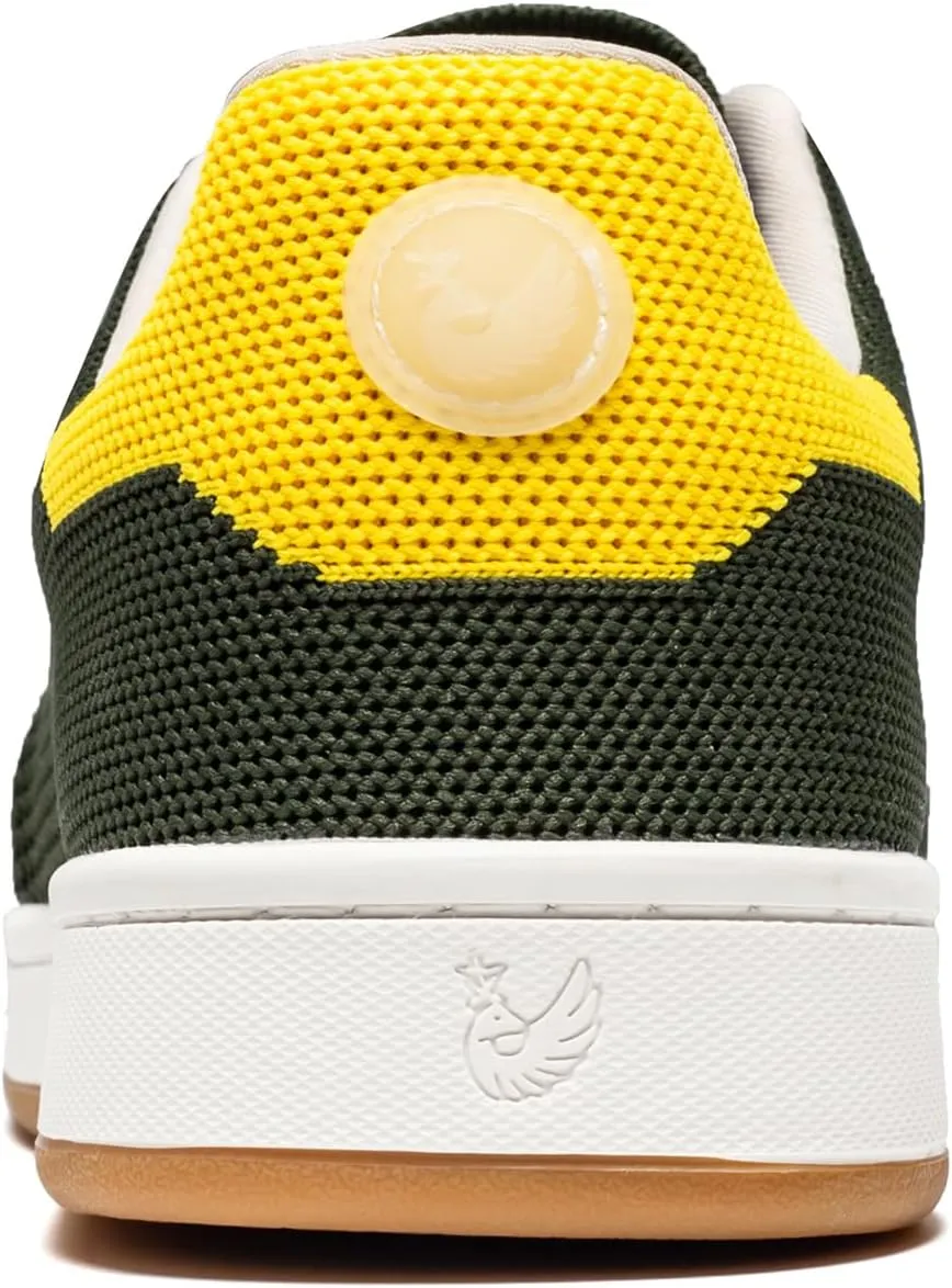 Men's Fashion Sneakers Flying Knitting Breathable Water Resistant Shoes Classic Low Top Lightweight Comfort Lace Up Sturdy Daily Casual Walking Skateboard Shoes for Male