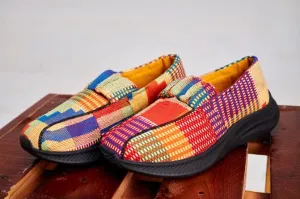 Men’s | Handwoven Okyere Kente Shoe with Arch Support