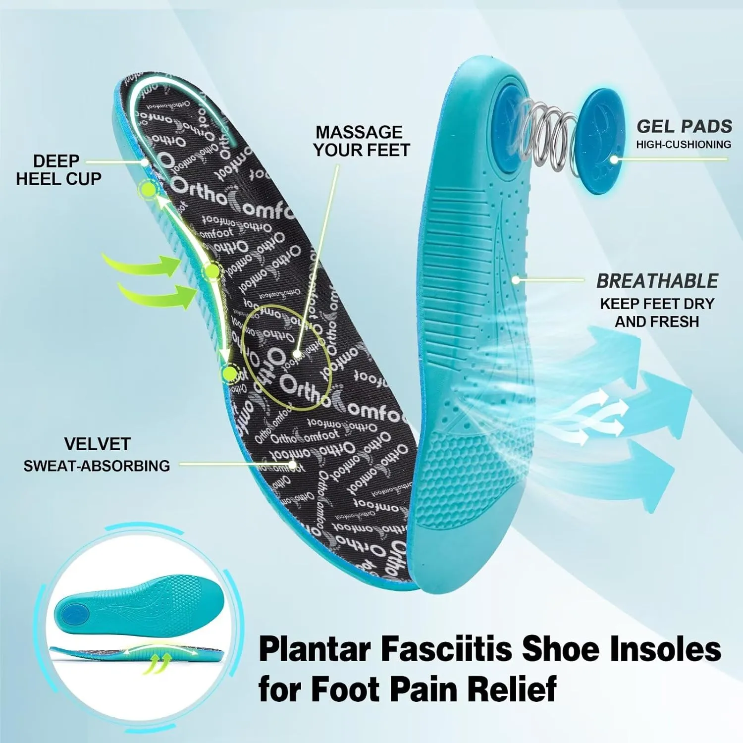 Men's Orthopedic Close Toes Hiking Sandals: Plantar Fasciitis Arch Support Adjustable Hook Loop Strap Athletic Sport Shoes, Comfortable Casual Camping Waterproof Summer Walking Sandals
