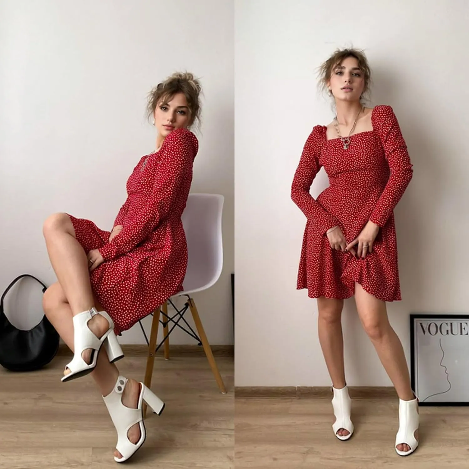 MEOTINA Open Toe Booties for Women Dressy Sandals Peep Toe Boots Block Heels Summer Gladiator Shoes