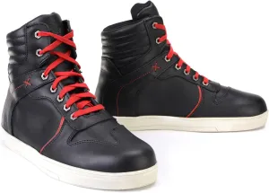 Milwaukee Leather Men's Motorcycle Reinforced Street Biker Casual Riding Shoes Leather Suede Canvas - 10
