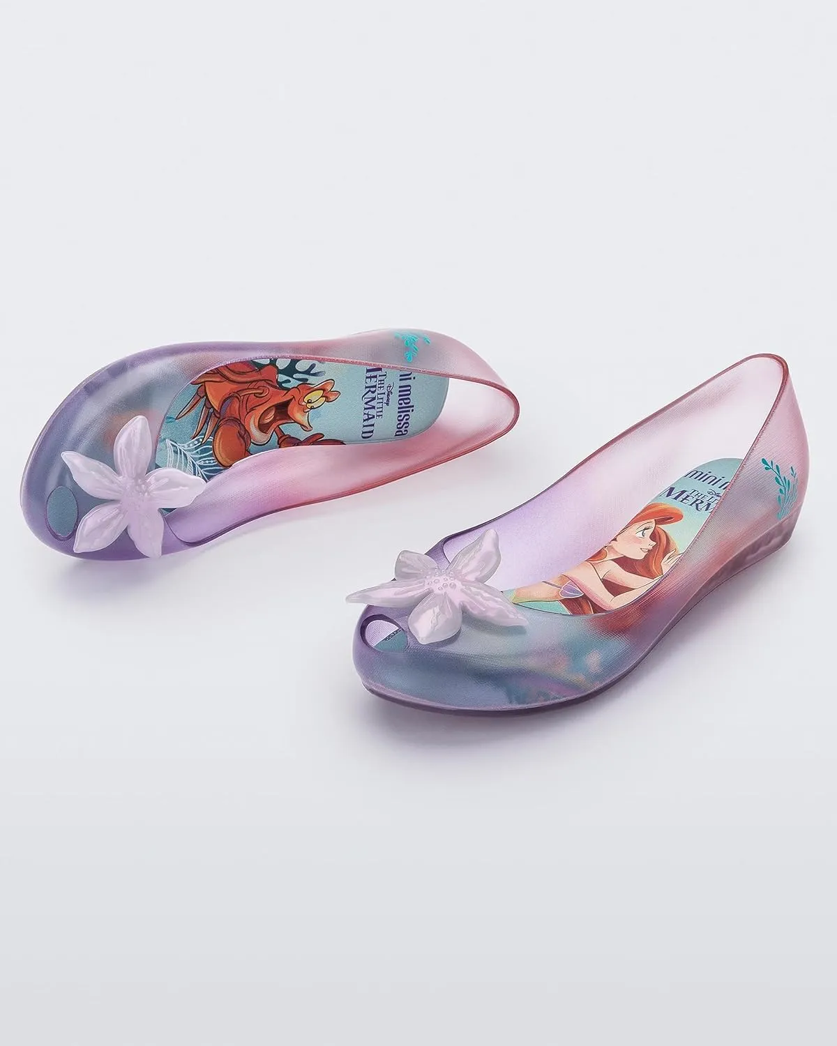 mini melissa Ultragirl Disney Little Mermaid II Flats for Girls