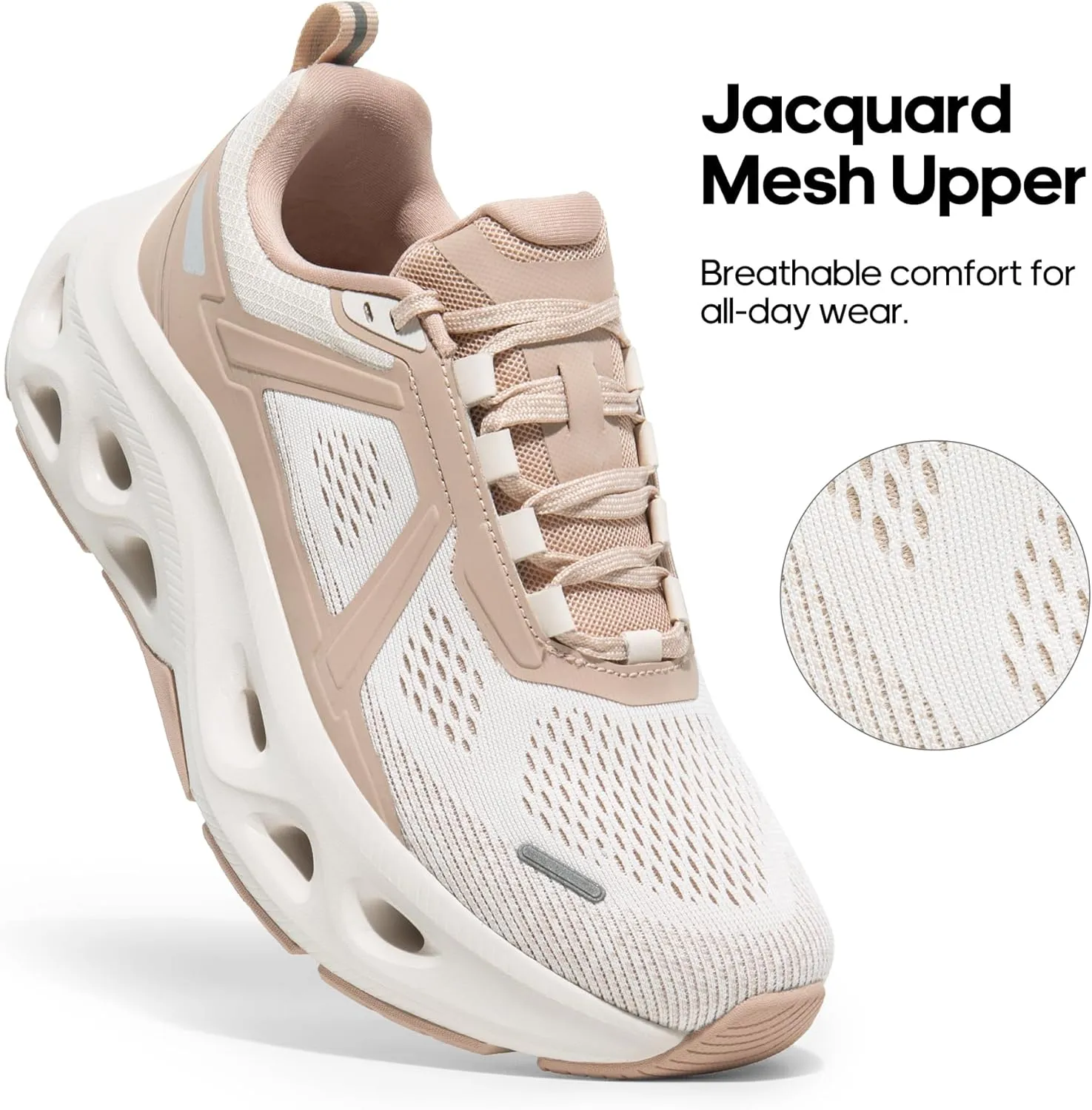 NORTIV 8 Women's Comfortable Walking Running Tennis Shoes MovePropel Athletic Gym Workout Jogging Fashion Sneakers