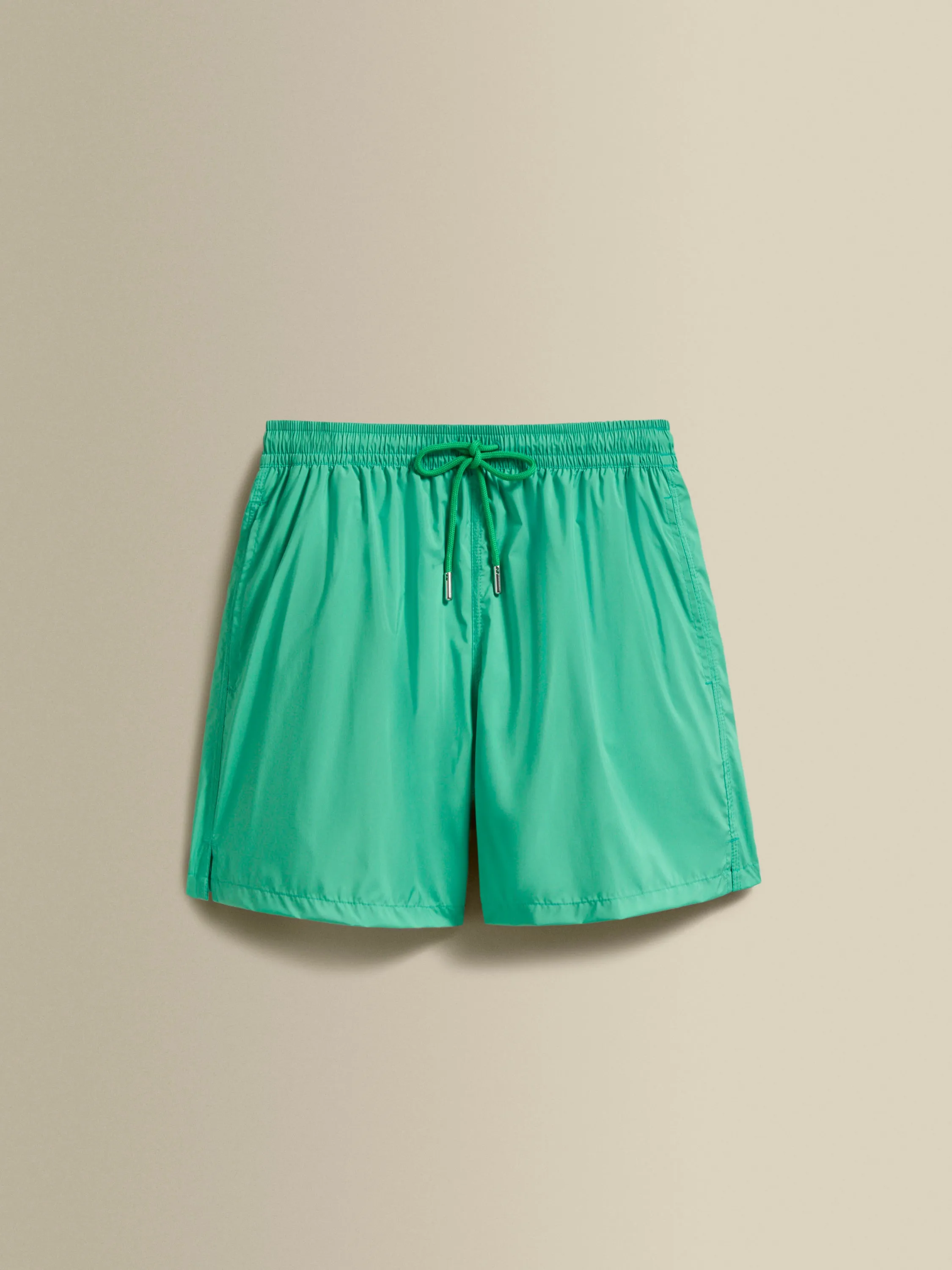 Nylon Mid Length Swim Shorts