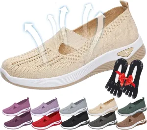 Orthowalkway Womens Shoes, Orthowalkway, Orthowalk, Flat Sandals, Women-Adults, Casual, Black, Size 6