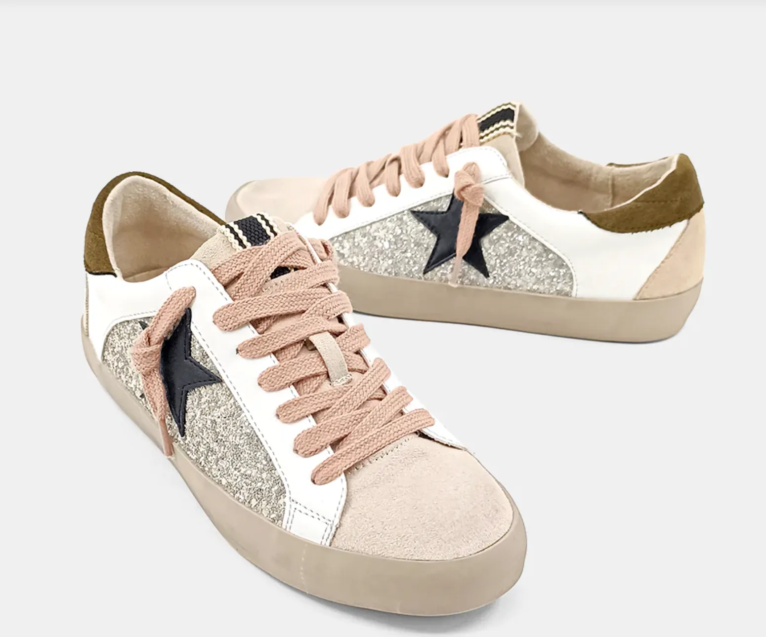 Paula Kids Pearl Glitter Shoes