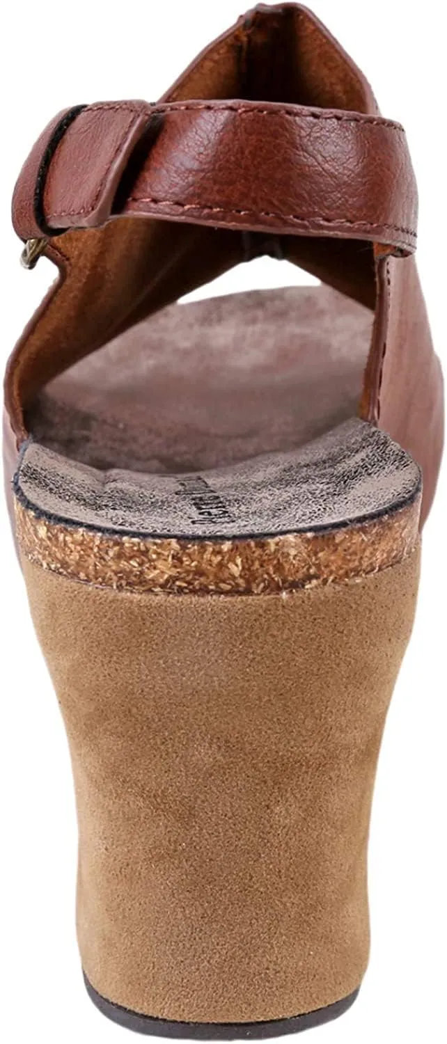 Pierre Dumas Hester-14 Women's Vegan Platform Wedge Open Toe Sandals