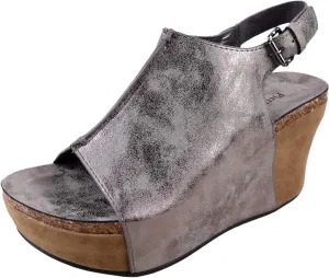 Pierre Dumas Hester-14 Women's Vegan Platform Wedge Open Toe Sandals