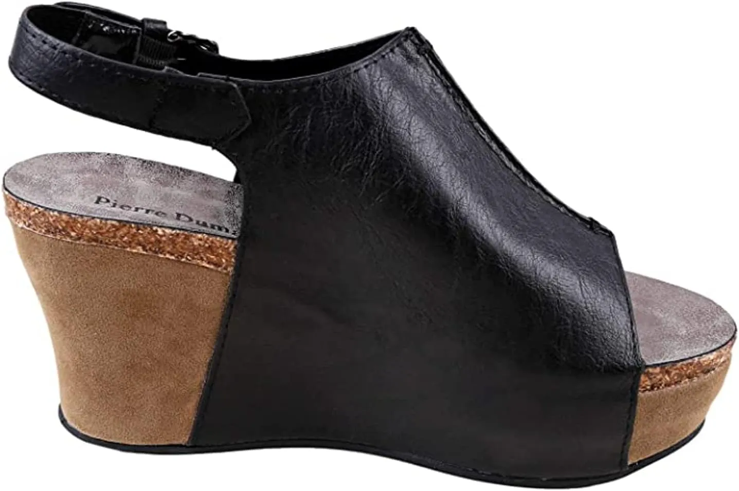 Pierre Dumas Hester-14 Women's Vegan Platform Wedge Open Toe Sandals