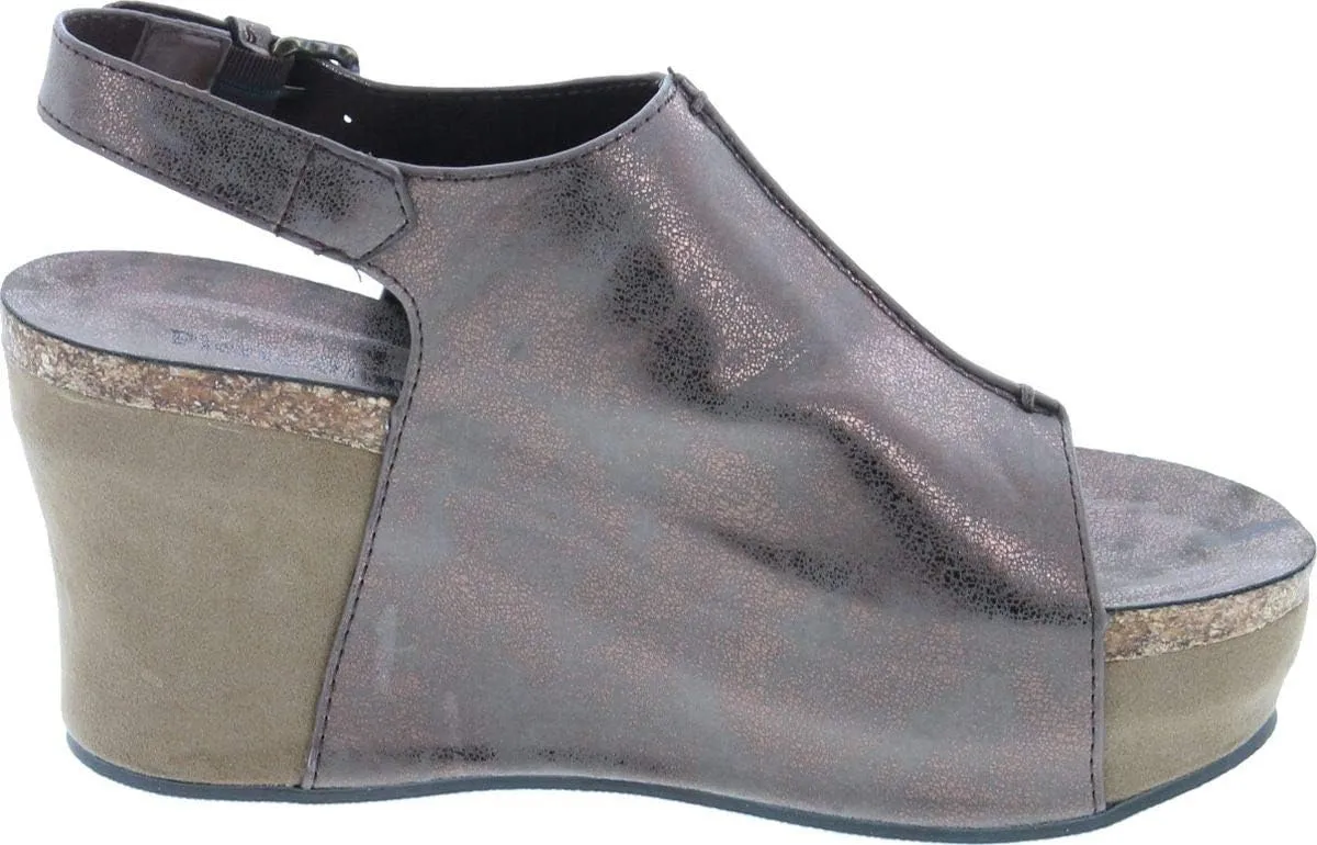Pierre Dumas Hester-14 Women's Vegan Platform Wedge Open Toe Sandals