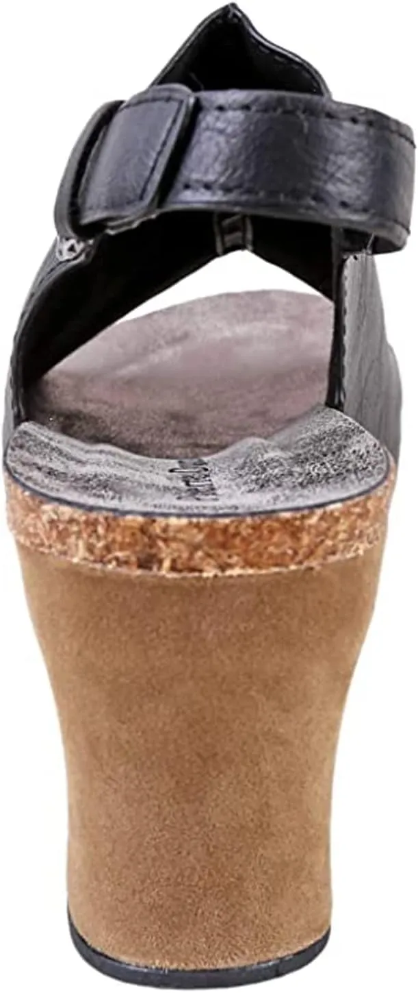 Pierre Dumas Hester-14 Women's Vegan Platform Wedge Open Toe Sandals