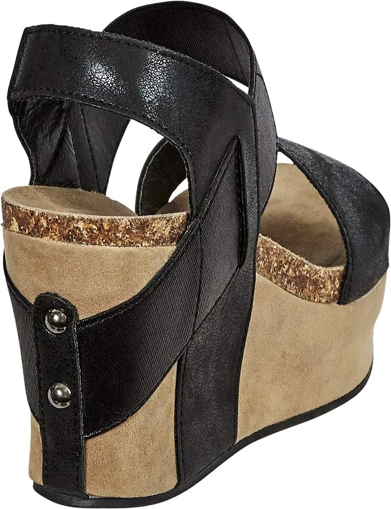 Pierre Dumas Women's Hester-1 Wedge Sandal