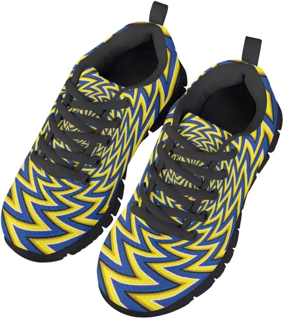 PinUp Angel Cute Children Kids Boy's Girl's Lightweight Breathable Fashion Sneakers Walking Running Tennis Shoes