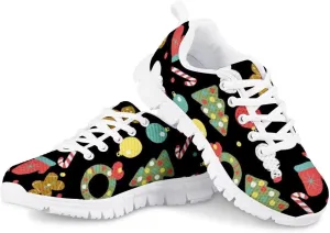 PinUp Angel Kid Girls Running Sports Sneakers Cute Casual Leopard/Floral Print Walking Shoes
