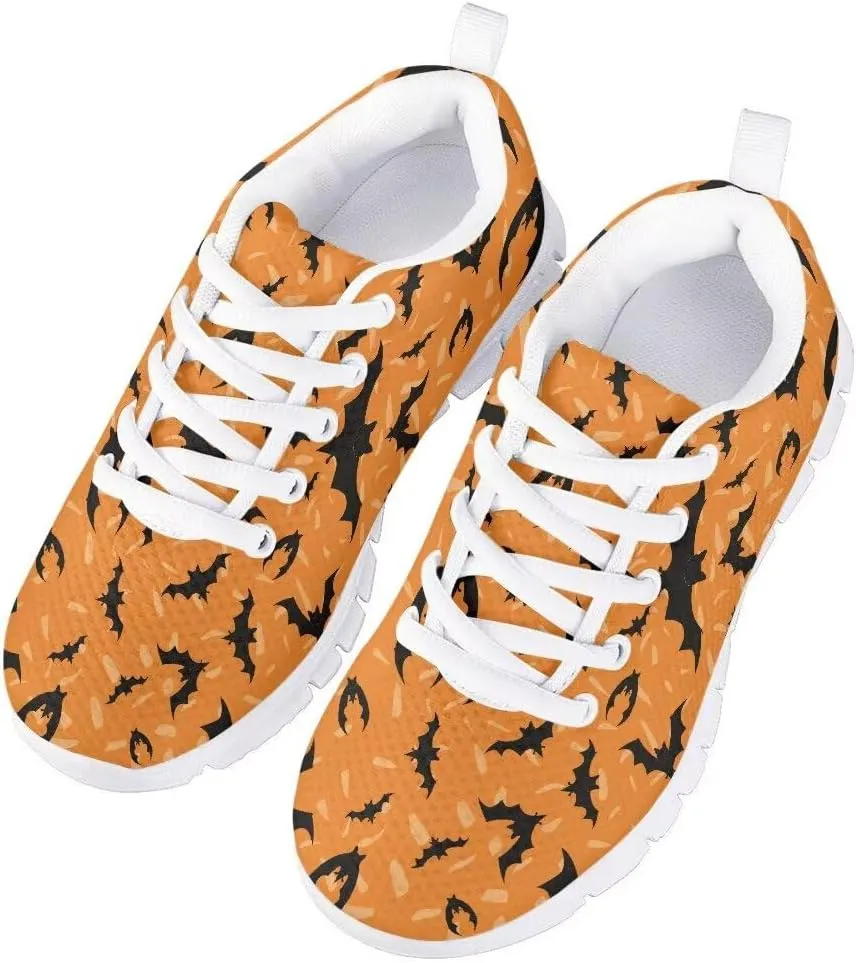 PinUp Angel Kid Girls Running Sports Sneakers Cute Casual Leopard/Floral Print Walking Shoes