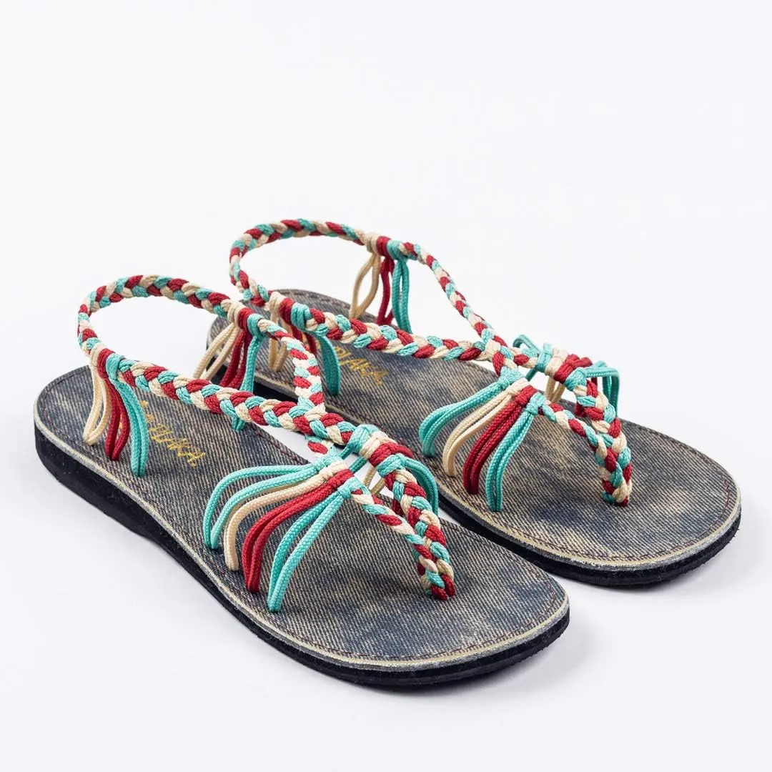 Plaka Seashell Comfortable Womens Sandals | Strappy Sandals for Women Dressy Style Perfect for Beach Walk and Poolside