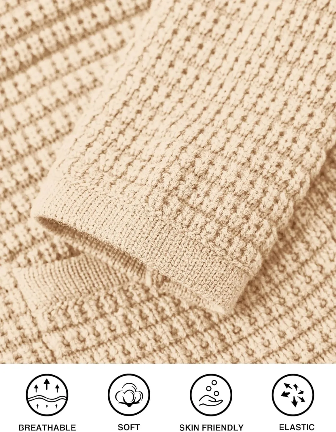 PRETTYGARDEN Women's Knit Cardigan Sweaters Fall Fashion Long Sleeve Open Front Button Down Trendy Casual Sweater Jacket