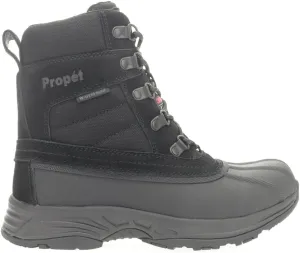 Propet Womens Cortland Snow Casual Boots Low Heel 1-2" - Black