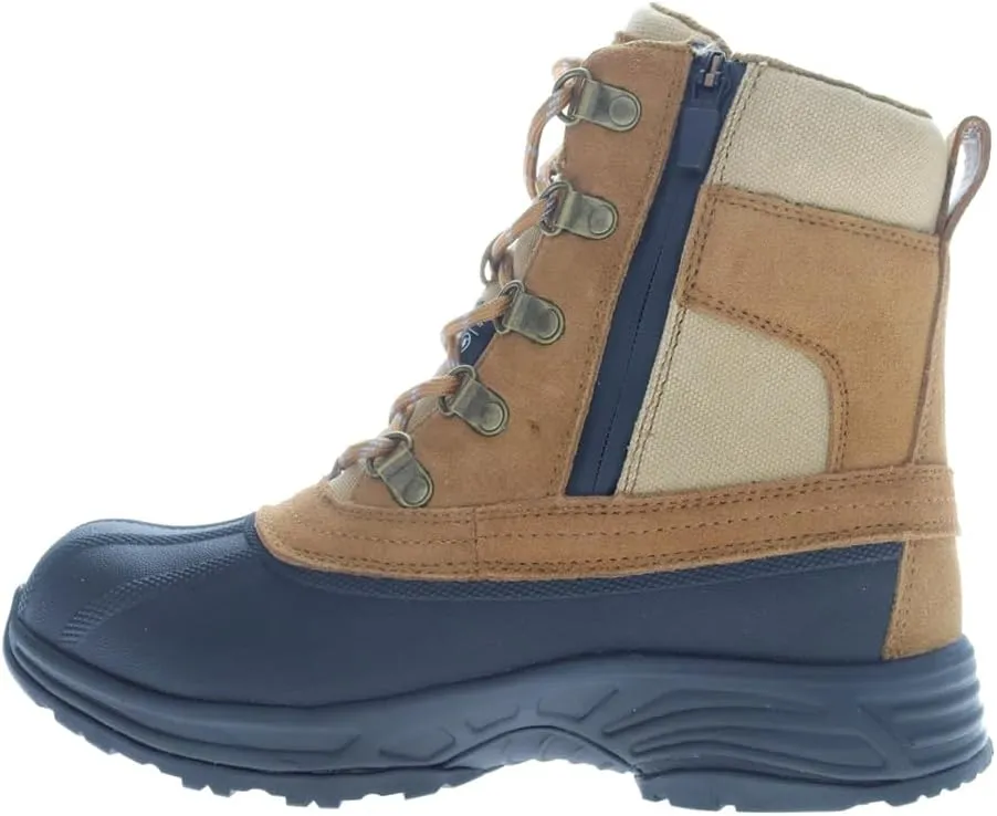 Propet Womens Cortland Snow Casual Boots Low Heel 1-2" - Black